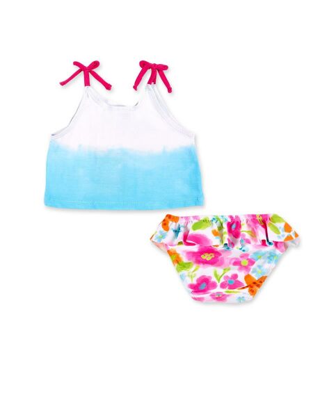 Tuc Tuc 2li Kız BebeK T-shirt Mayo Set