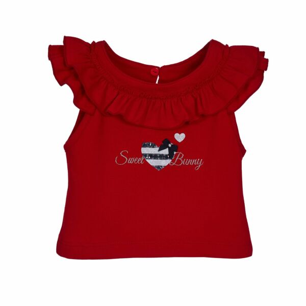 Fırfır Yaka Detaylı İşlemeli 2li Bluz Elbise Set