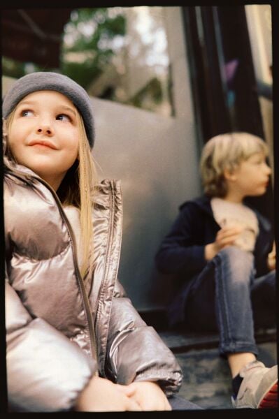 Canada House Kapüşonlu Kız Çocuk Mont