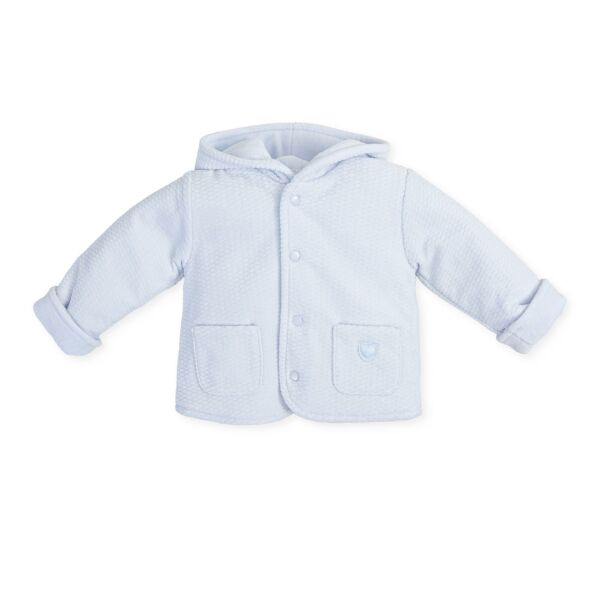 Tutto Piccolo Kapüşonlu Erkek Bebek Hırka