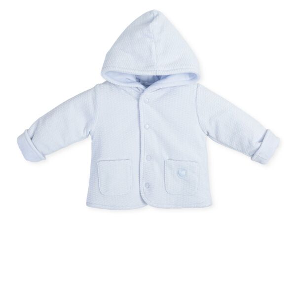 Tutto Piccolo Kapüşonlu Erkek Bebek Hırka