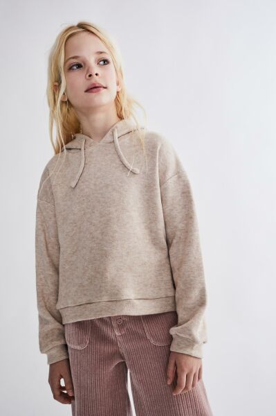 Canada House Kapüşonlu Kız Çocuk Sweatshirt