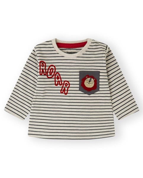 Canada House Cep Detaylı Erkek Bebek T-shirt