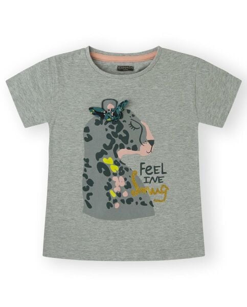 Canada House İnteraktif Kız Çocuk T-shirt