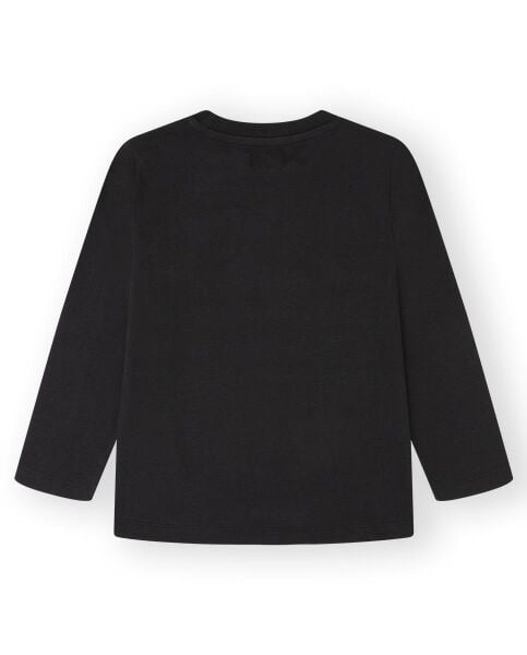 Canada House Aslan Baskılı Siyah Erkek Çocuk T-shirt