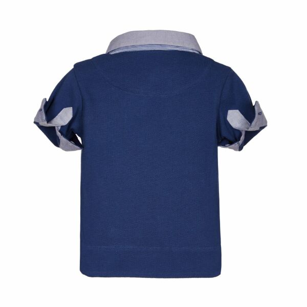 Maymunlu Polo Yaka Erkek Çocuk T-shirt