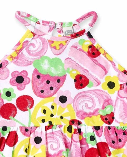 Tuc Tuc Desenli Elbise