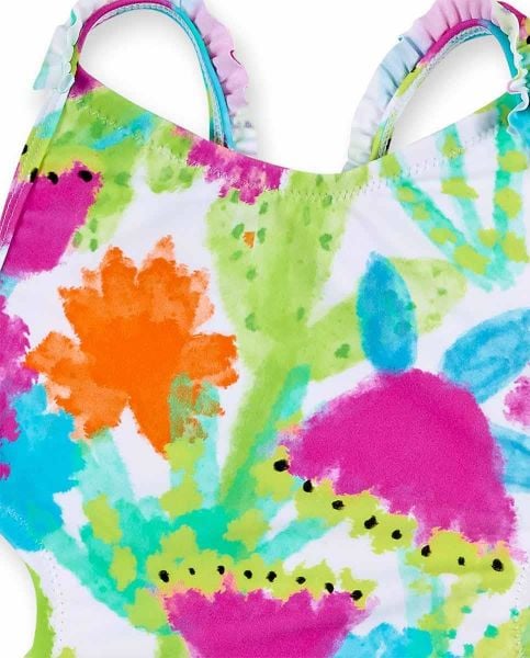 Tuc Tuc Çiçek Desenli Mayo