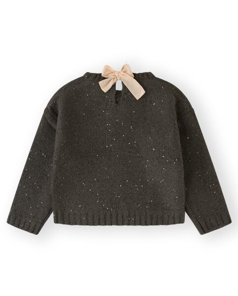 Canada House Parlak Pul Detaylı Kız Çocuk Kazak