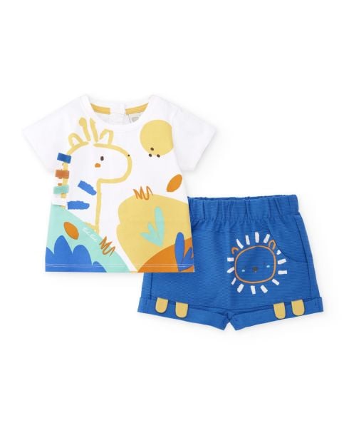 Tuc Tuc 2li Erkek Bebek T-shirt Şort Set