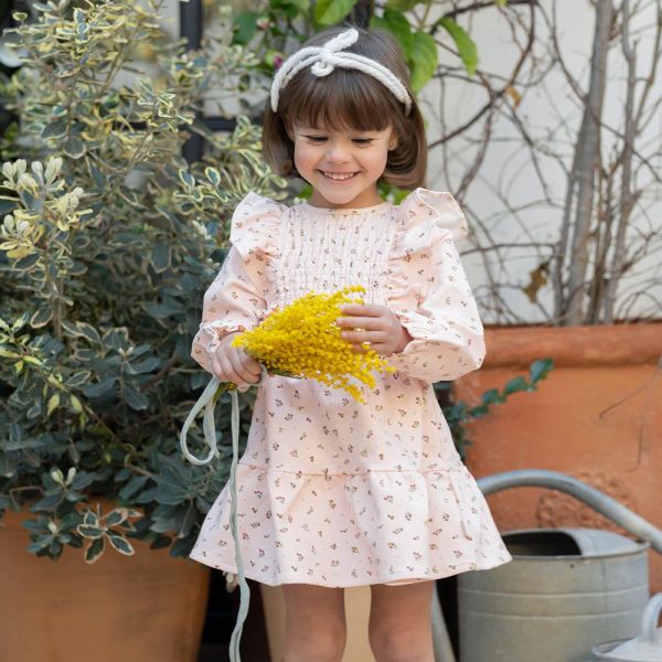 Tutto Piccolo Fırfırlı Kız Çocuk Elbise