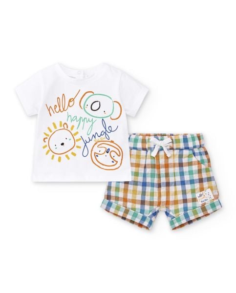 Tuc Tuc 2li Erkek Bebek T-shirt Şort Set