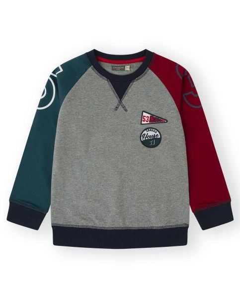 Canada House Colorblock Erkek Çocuk Sweatshirt