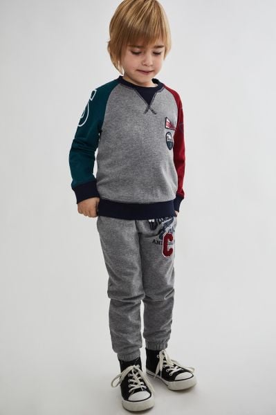 Canada House Colorblock Erkek Çocuk Sweatshirt