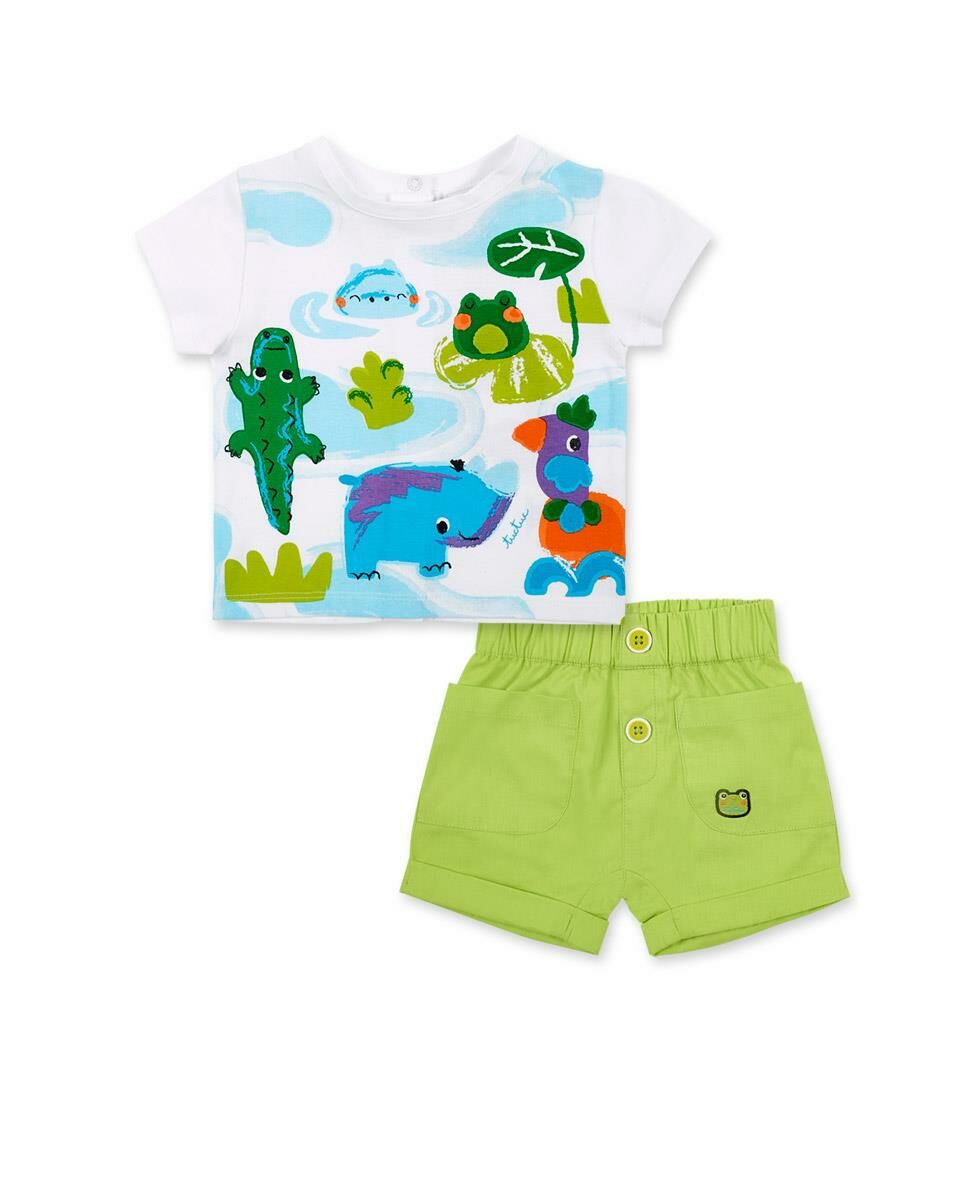 Tuc Tuc 2li Erkek Bebek T-shirt Şort Set