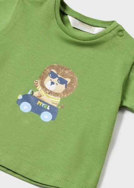 Mayoral Aslan Baskılı Erkek Bebek T-shirt