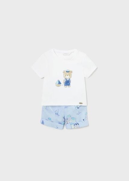 Mayoral 2li Erkek Bebek T-shirt Şort Set