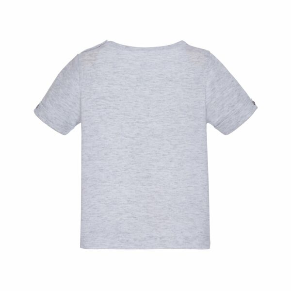 Bisiklet Yaka Beli Lastikli 2li T-shirt Şort Set