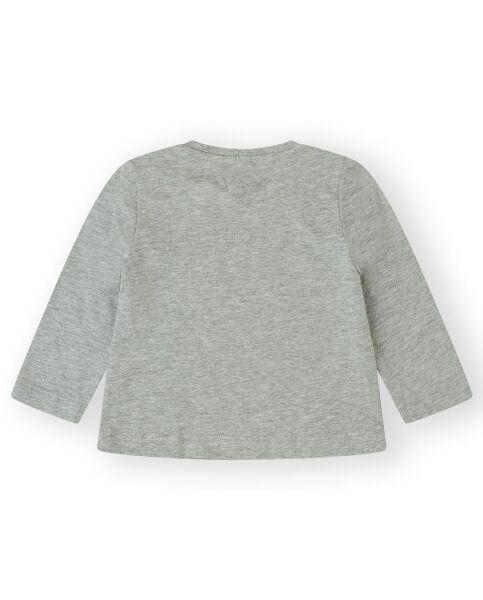 Canada House Kedicik Baskılı Kız Bebek T-shirt