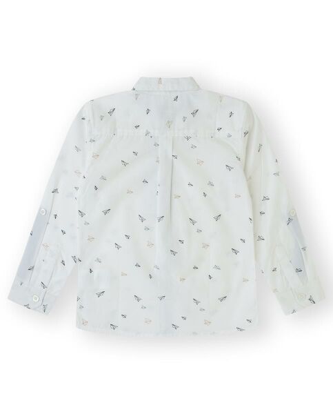 Canada House Uçak Desenli Erkek Çocuk Gömlek