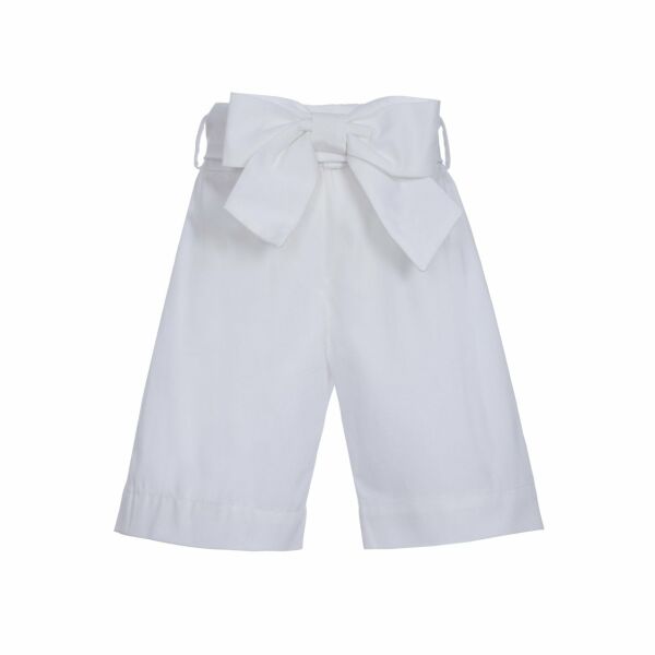 Colorblock Fiyonklu 2li Kız Çocuk Bluz Pantolon Set