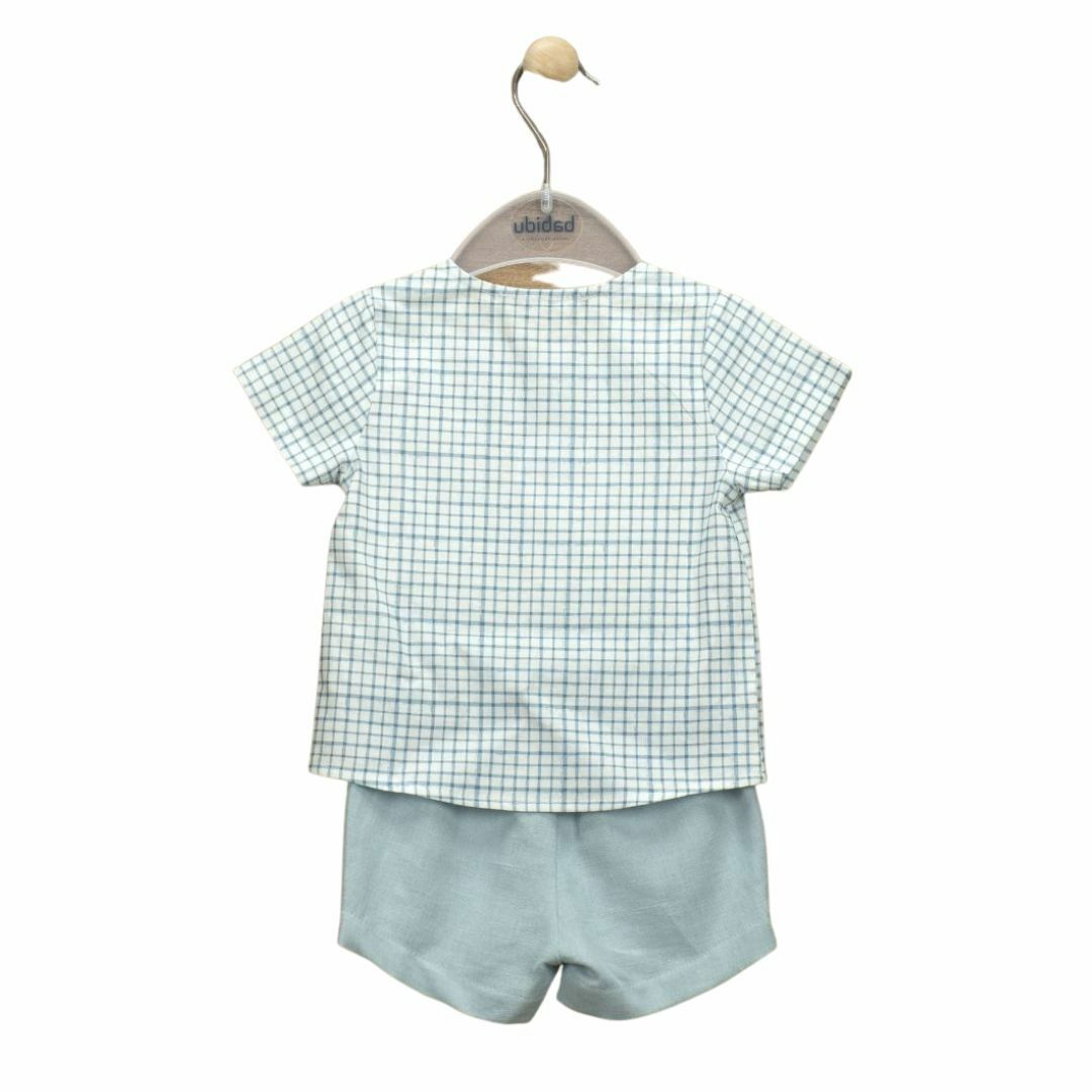 Keten Erkek Çocuk 2li Bluz- Şort Set