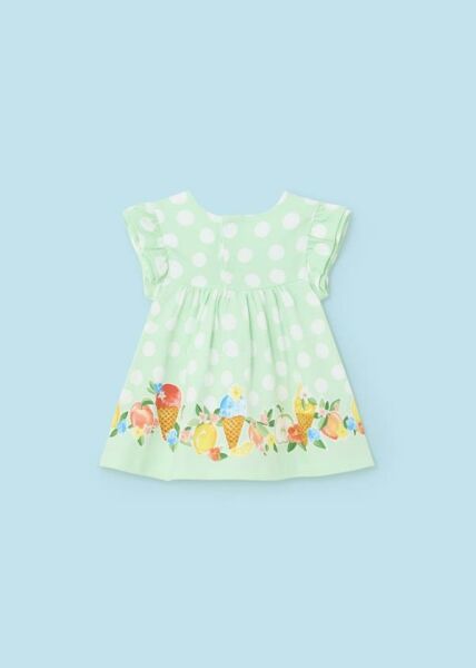 Mayoral Puantiyeli Kız Bebek Elbise