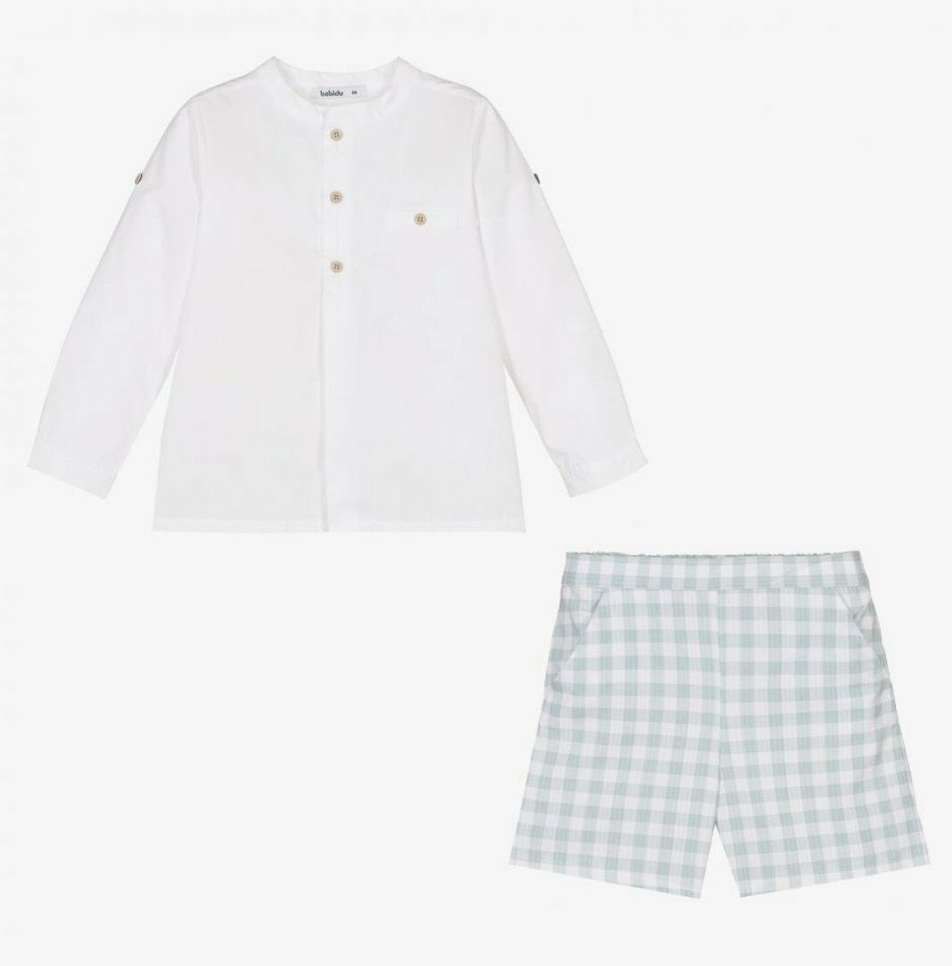 2li Erkek Çocuk Gömlek Şort Set