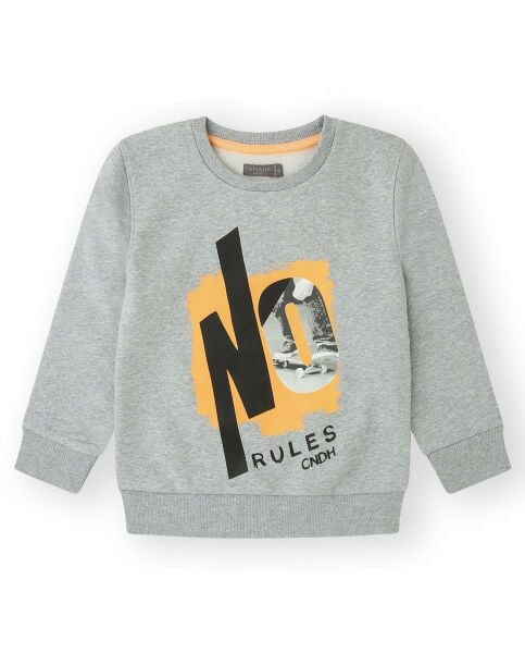 Canada House Bisiklet Yaka Erkek Çocuk Sweatshirt