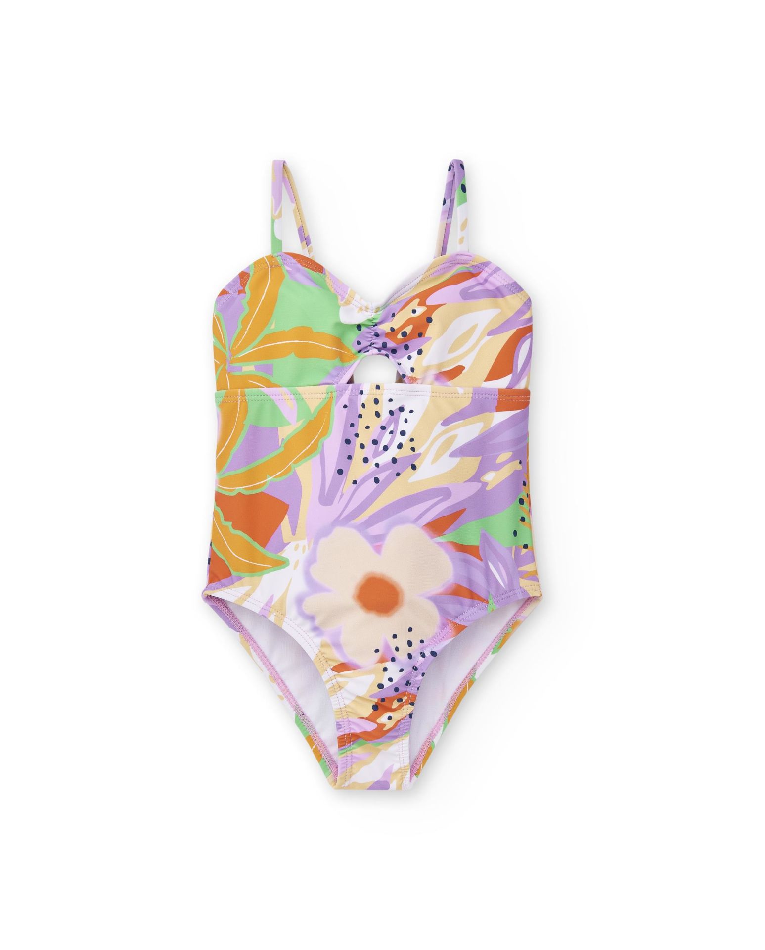 Tuc Tuc Çok Renkli Kız Çocuk Mayo