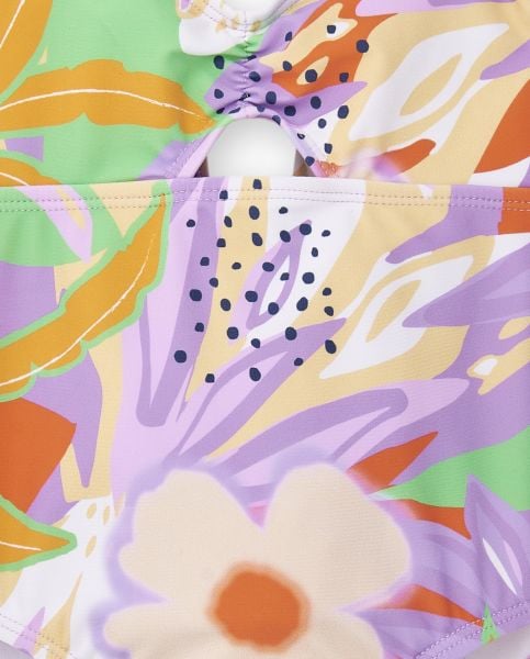 Tuc Tuc Çok Renkli Kız Çocuk Mayo