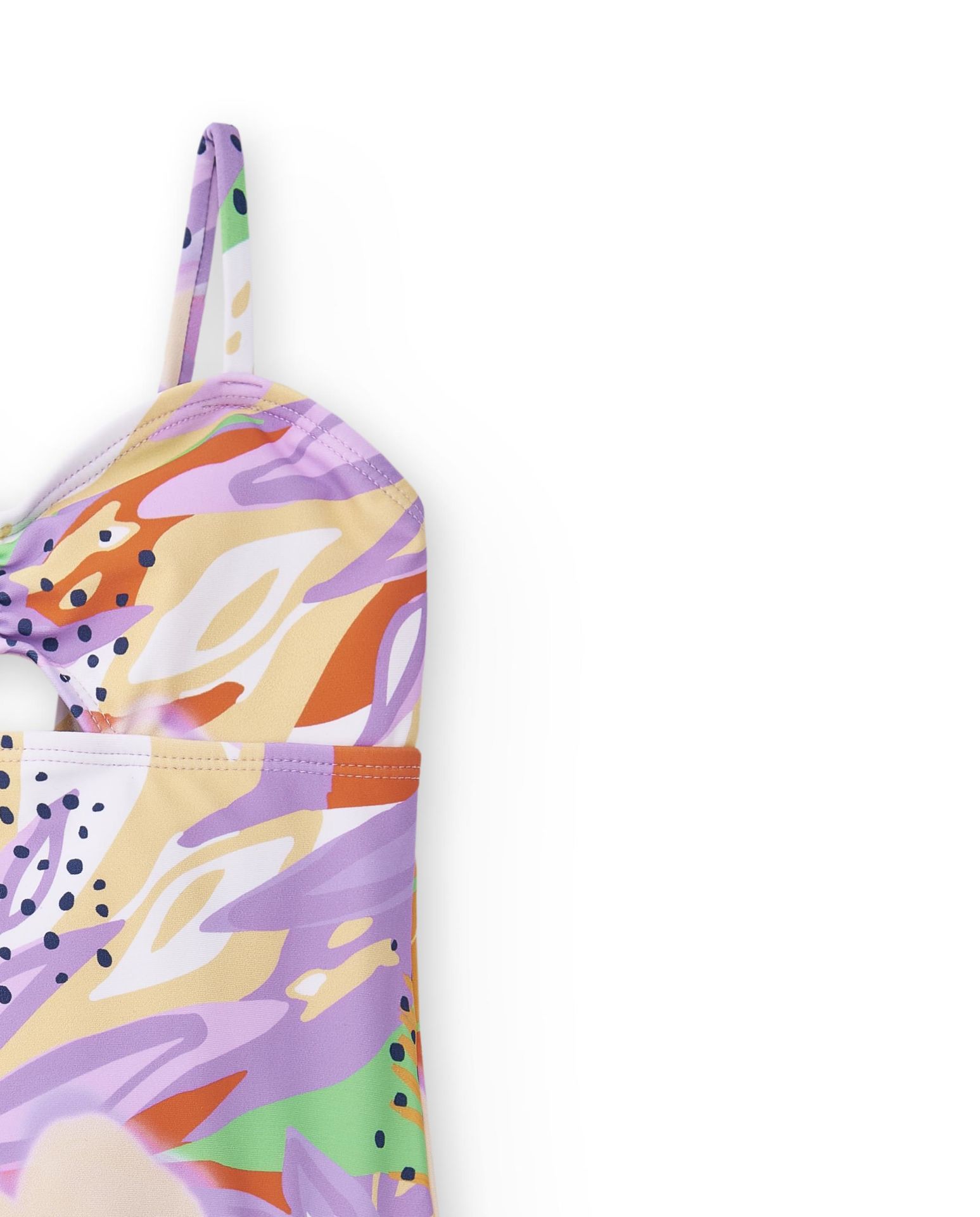 Tuc Tuc Çok Renkli Kız Çocuk Mayo