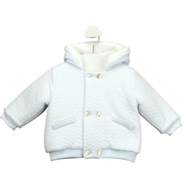 Kapüşonlu Mavi Mont