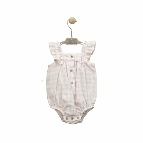 Fırfır Detaylı Kız Bebek Body Tulum