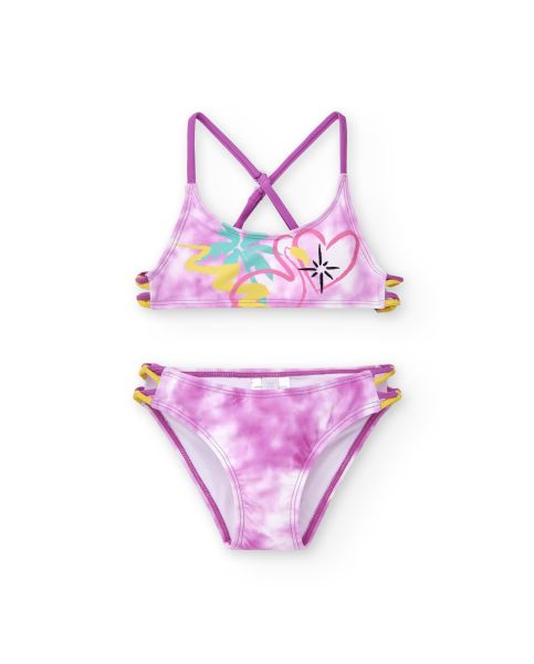 Tuc Tuc Pembe Kız Çocuk Bikini