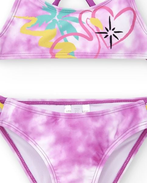 Tuc Tuc Pembe Kız Çocuk Bikini