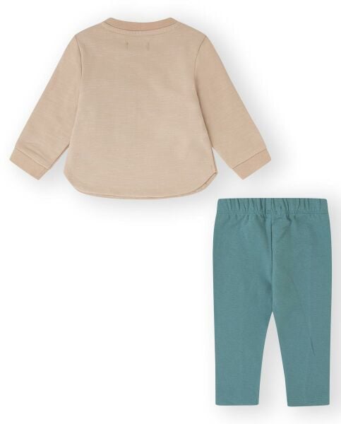 Canada House Çanta Detaylı 2li Kız Çocuk Bluz Pantolon Set