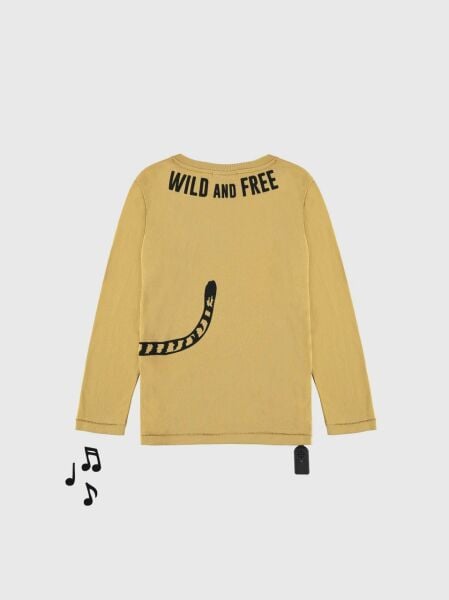 Sesli Kaplan Temalı Erkek Çocuk T-shirt