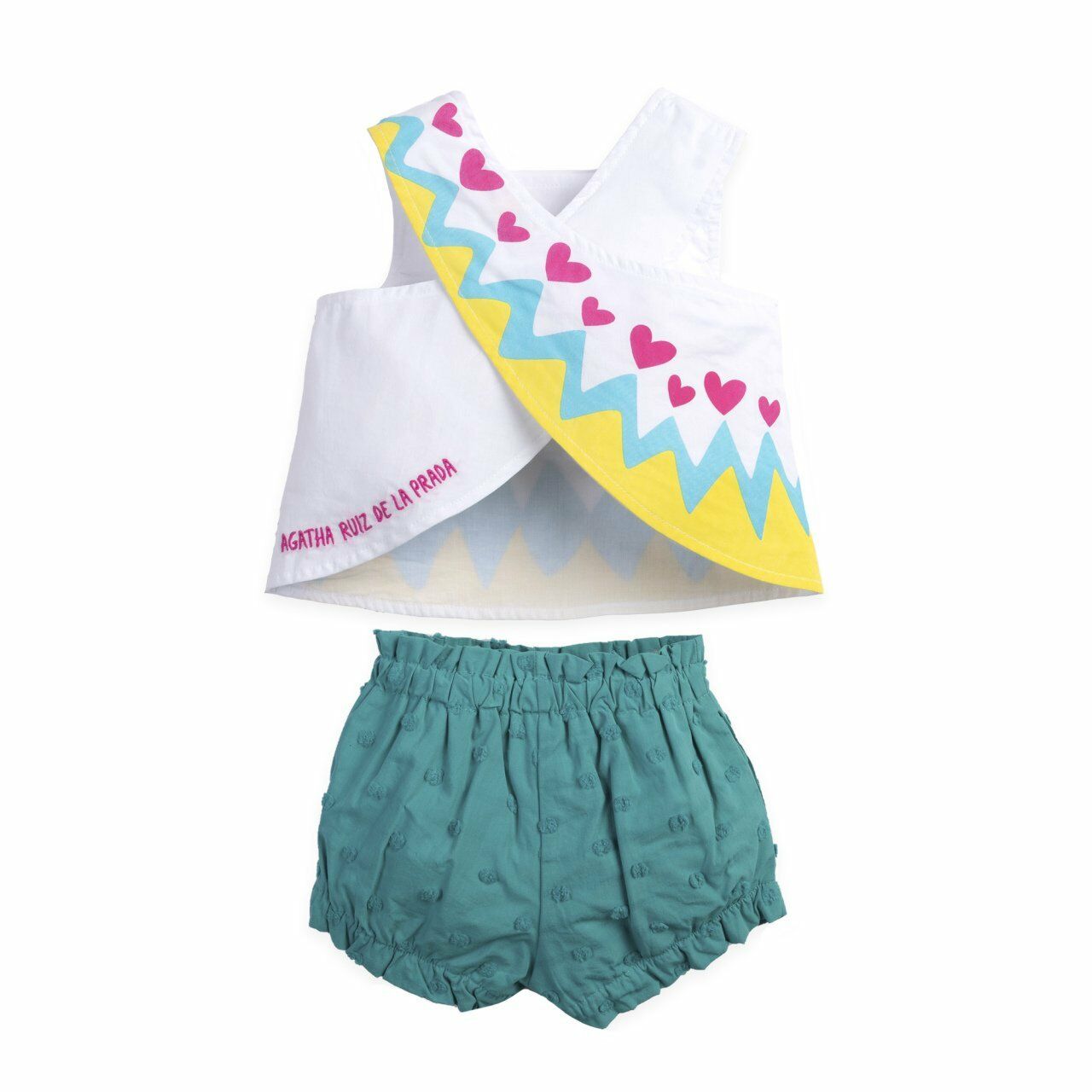 Sırt Dekolteli 2li Bluz Şort Set