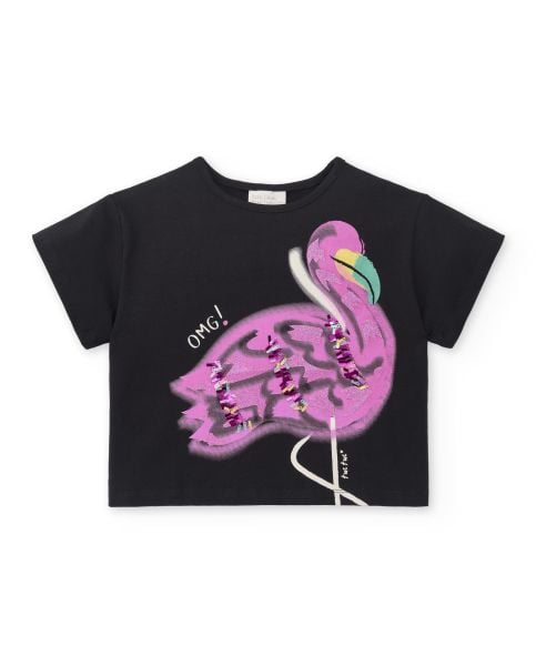 Tuc Tuc Kısa Kız Çocuk T-shirt