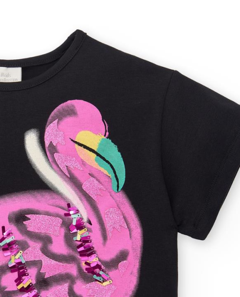 Tuc Tuc Kısa Kız Çocuk T-shirt