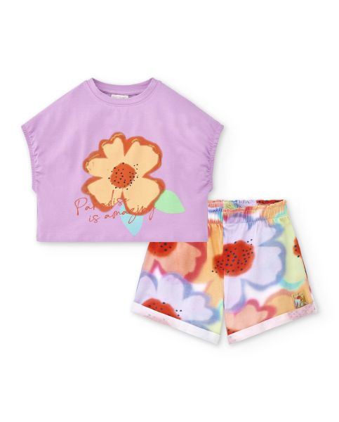 Tuc Tuc 2li Kız Çocuk T-shirt Şort Set