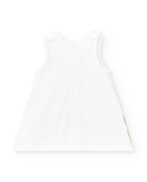 Tuc Tuc Kız Bebek Kolsuz Elbise