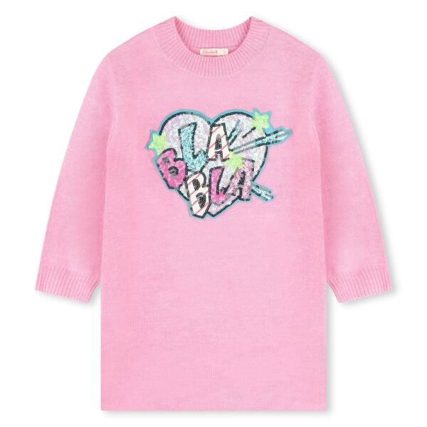 Billieblush Payet İşli Kız Çocuk Kazak Elbise