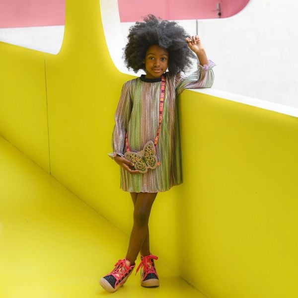 Billieblush Işıltılı Plise Kız Çocuk Elbise