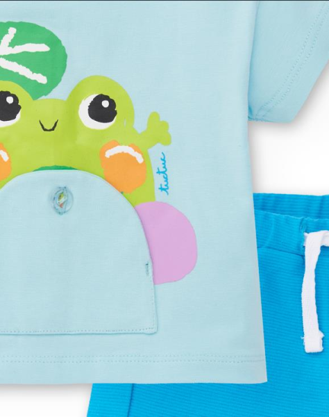 Tuc Tuc 2li Erkek Bebek T-shirt Şort Set