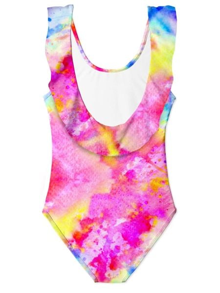 Stella Cove Fırfırlı Kız Çocuk Mayo