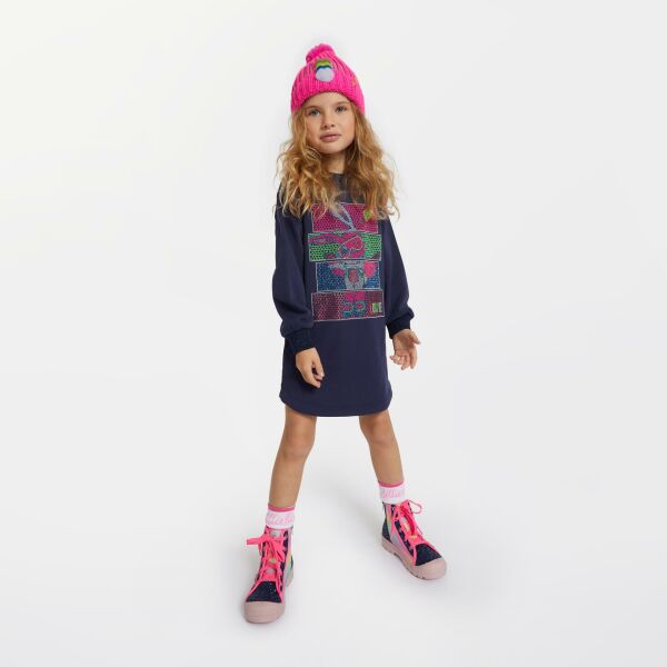 Billieblush İşlemeli Tavşan Detaylı Kız Çocuk Elbise