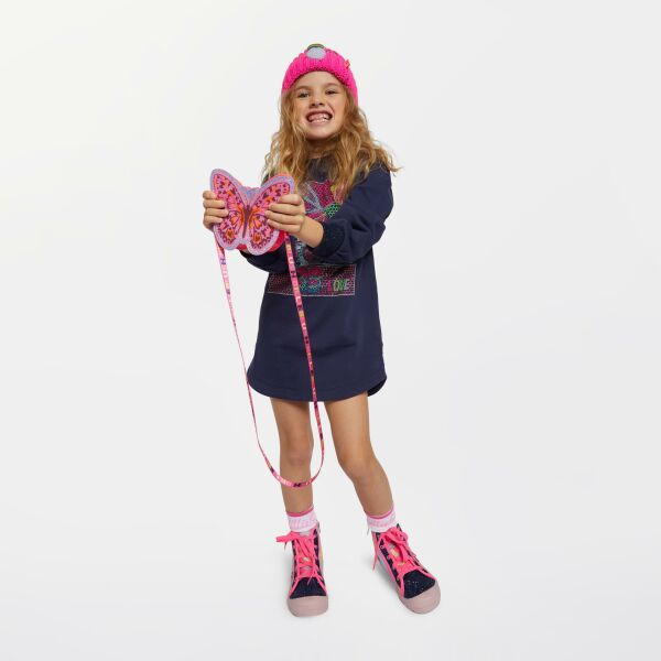 Billieblush İşlemeli Tavşan Detaylı Kız Çocuk Elbise