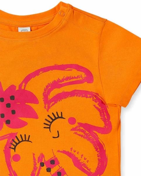 Tuc Tuc Turuncu Kız Çocuk T-shirt